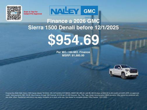 2026 GMC Sierra 1500 Denali