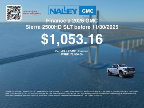 2026 GMC Sierra 2500 SLT