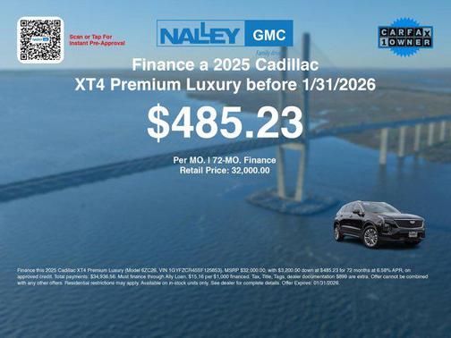 2025 Cadillac XT4 Premium Luxury