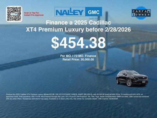 2025 Cadillac XT4 Premium Luxury