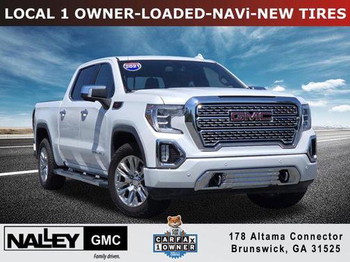 White Frost Tricoat 2021 GMC Sierra 1500 Denali