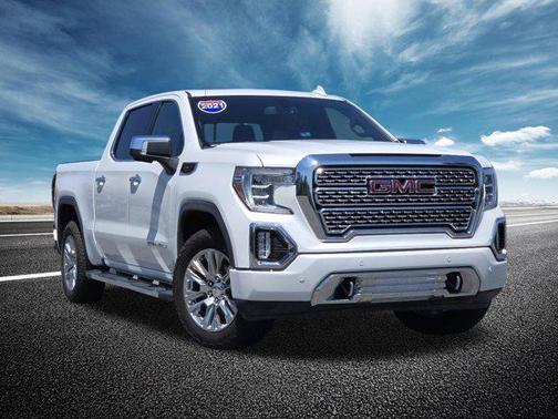 White Frost Tricoat 2021 GMC Sierra 1500 Denali