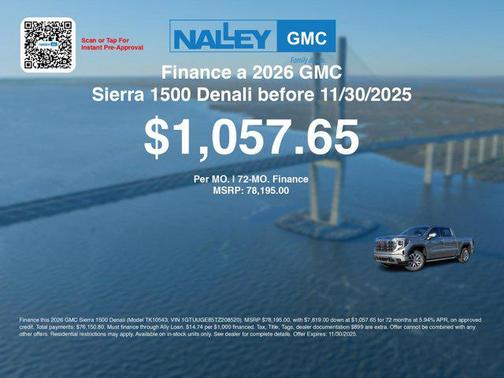 2026 GMC Sierra 1500 Denali