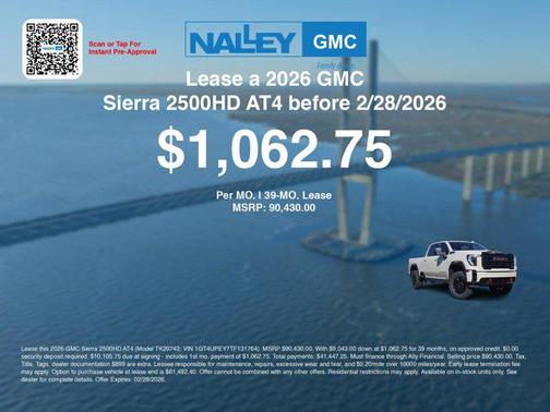 2026 GMC Sierra 2500 AT4