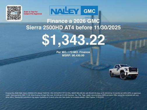 2026 GMC Sierra 2500 AT4