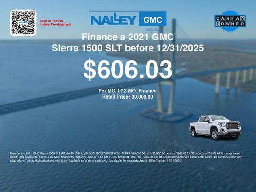 2021 GMC Sierra 1500 SLT