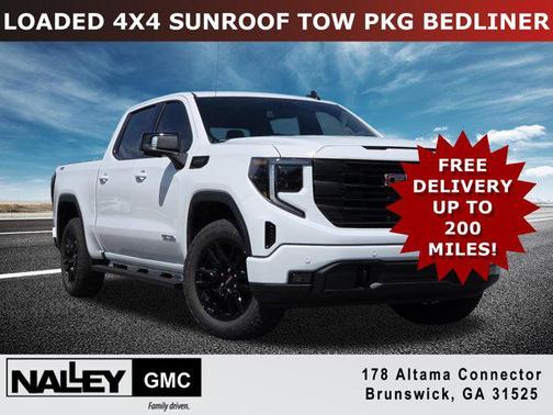 Summit White 2026 GMC Sierra 1500 Elevation