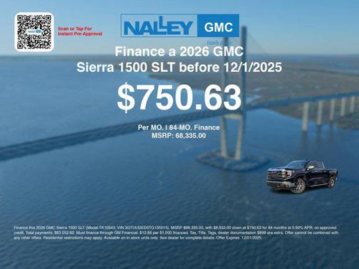 2026 GMC Sierra 1500 SLT