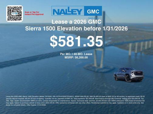 2026 GMC Sierra 1500 Elevation