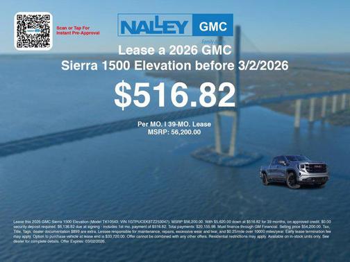 2026 GMC Sierra 1500 Elevation