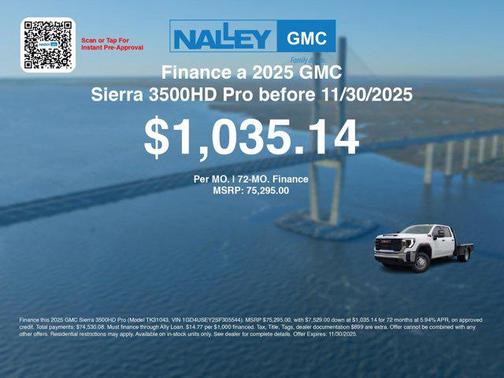 2025 GMC Sierra 3500 Base