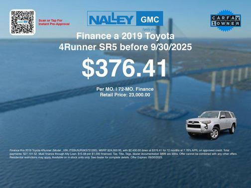 2019 Toyota 4Runner SR5 Premium