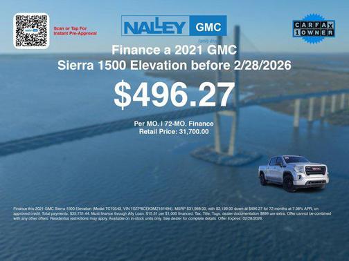 2021 GMC Sierra 1500 Elevation