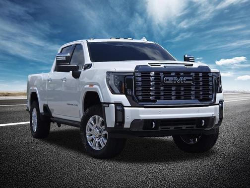 White Frost Tricoat 2024 GMC Sierra 2500 Denali Ultimate