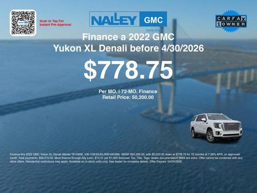 2022 GMC Yukon XL Denali