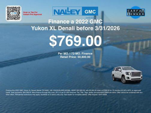 2022 GMC Yukon XL Denali