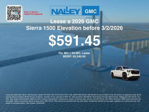 2026 GMC Sierra 1500 Elevation