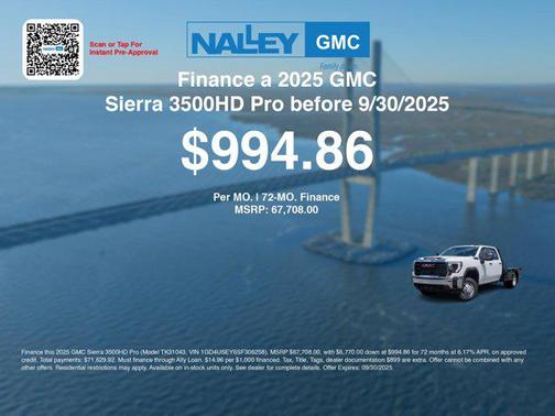 2025 GMC Sierra 3500 Base