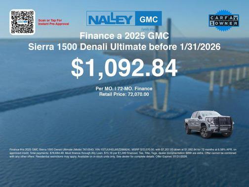 2025 GMC Sierra 1500 Denali Ultimate