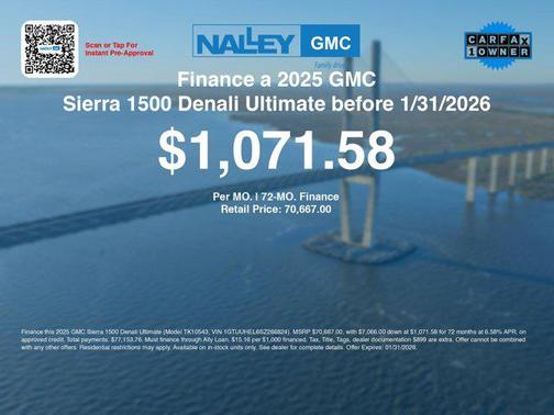 2025 GMC Sierra 1500 Denali Ultimate