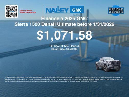 2025 GMC Sierra 1500 Denali Ultimate