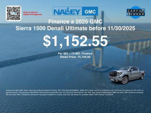 2025 GMC Sierra 1500 Denali Ultimate