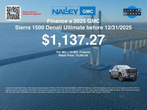 2025 GMC Sierra 1500 Denali Ultimate