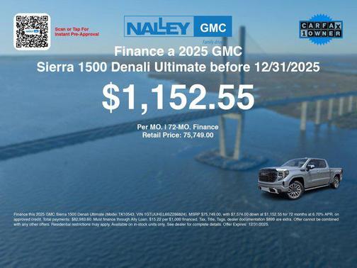 2025 GMC Sierra 1500 Denali Ultimate