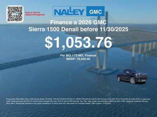 2026 GMC Sierra 1500 Denali