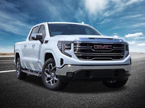 Glacier White Tricoat 2026 GMC Sierra 1500 Denali Ultimate