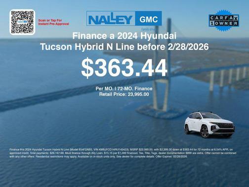 2024 Hyundai TUCSON Hybrid N Line
