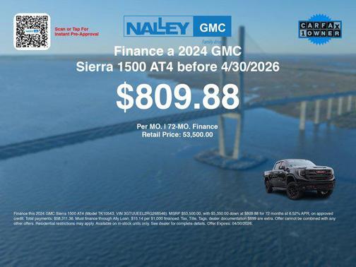 2024 GMC Sierra 1500 AT4