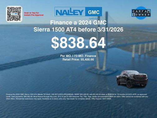 2024 GMC Sierra 1500 AT4