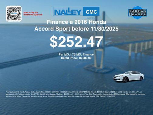 2016 Honda Accord Sport