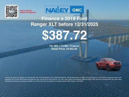 2019 Ford Ranger XLT