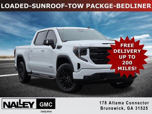 Summit White 2026 GMC Sierra 1500 Elevation