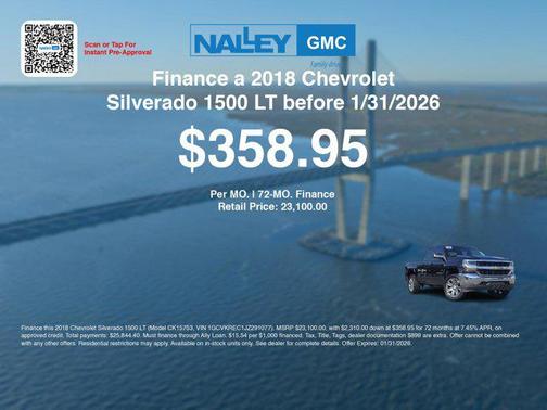 2018 Chevrolet Silverado 1500 1LT