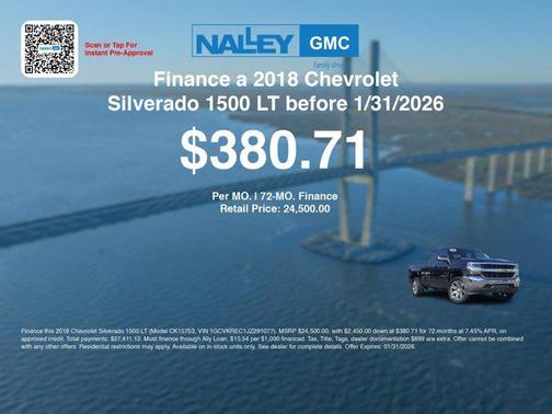 2018 Chevrolet Silverado 1500 1LT