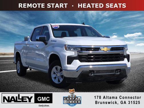 Summit White 2023 Chevrolet Silverado 1500 LT