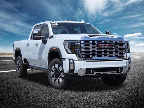 Glacier White Tricoat 2026 GMC Sierra 2500 Denali