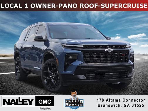 Lakeshore Blue Metallic 2024 Chevrolet Traverse RS