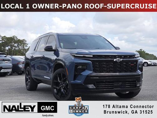 Lakeshore Blue Metallic 2024 Chevrolet Traverse RS