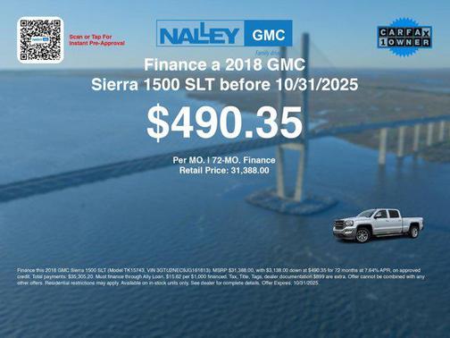 2018 GMC Sierra 1500 SLT