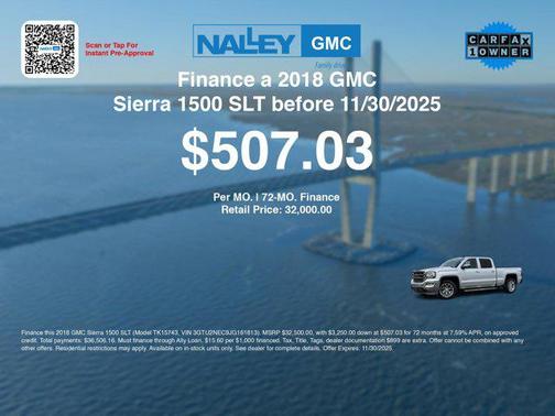 2018 GMC Sierra 1500 SLT