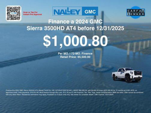 2024 GMC Sierra 3500 AT4