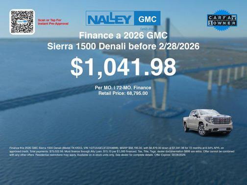 2026 GMC Sierra 1500 Denali