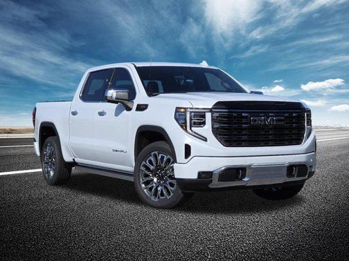 Glacier White Tricoat 2026 GMC Sierra 1500 Denali Ultimate