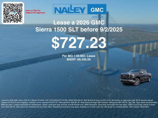 2026 GMC Sierra 1500 SLT