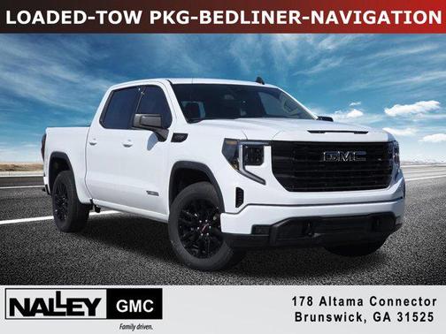 Summit White 2026 GMC Sierra 1500 Elevation