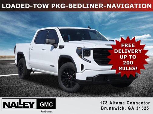 Summit White 2026 GMC Sierra 1500 Elevation